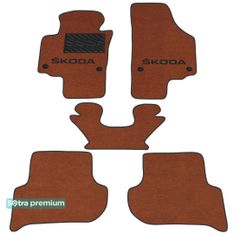 Двошарові килимки Sotra Premium Terracotta для Skoda Yeti (mkI) 2009-2018