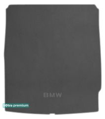 Двошарові килимки Sotra Premium Grey для BMW 6-series (F13)(купе)(багажник) 2011-2019