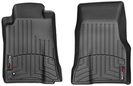 Коврики Weathertech Black для Ford Mustang (mkV)(1 fixing hook)(1 row) 2005-2010 - Фото 1