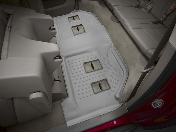 Коврик Weathertech Grey для Cadillac Escalade ESV (mkIV); Chevrolet Suburban (mkXI); GMC Yukon XL (mkXI)(3 row) 2015→ - Фото 2