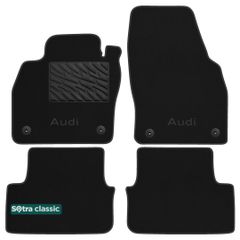 Двухслойные коврики Sotra Classic Black для Audi A1 (mkII) 2018→