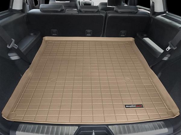 Коврик Weathertech Beige для Mercedes-Benz GL-Class (X164)(trunk behind 2 row) 2007-2012 - Фото 2