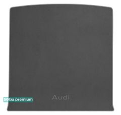 Двошарові килимки Sotra Premium Grey для Audi Q8/SQ8/RS Q8 (mkI)(багажник) 2018→