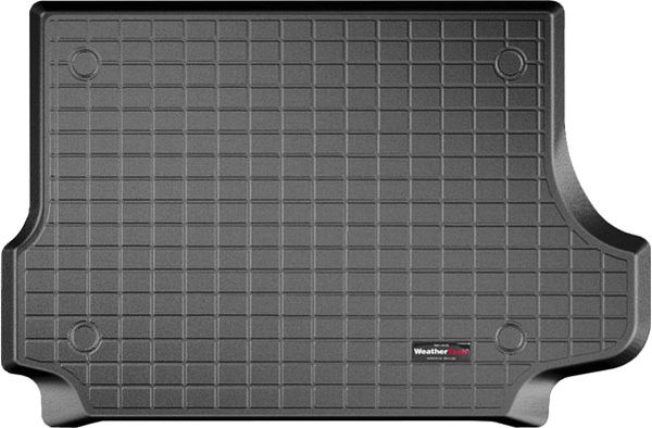Коврик Weathertech Black для Nissan Xterra (N50)(trunk behind 2 row) 2005-2015 - Фото 1