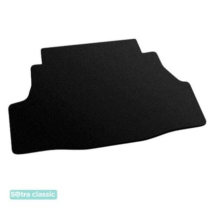 Двошарові килимки Sotra Classic Black для Nissan Sunny (mkIII)(N16)(седан)(багажник) 2000-2006 - Фото 1