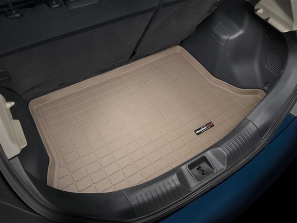 Коврик Weathertech Beige для Nissan Note (hatch)(E11)(no subwoofer)(trunk) 2007-2012 - Фото 2