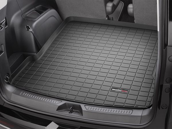 Коврик WeatherTech Black для GMC Acadia (mkII)(3 rows)(not All-Terrain)(trunk behind 2 row) 2017→ - Фото 2