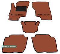 Двошарові килимки Sotra Premium Terracotta для Mitsubishi Outlander (mkIII)(PHEV) 2013-2021 - Фото 1