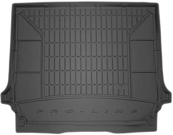 Резиновый коврик в багажник Frogum Pro-Line для Citroen C4 Grand Picasso (mkI)(7 мест) 2006-2013 (сложенный 3 ряд)(багажник) - Фото 1