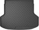 Резиновый коврик в багажник Gledring для Kia Ceed (mkIII)(универсал)(не гибрид) 2018→ (без сабвуфера)(багажник)