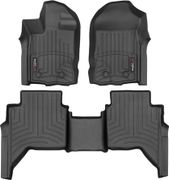 Коврики Weathertech Black для Ford Ranger (T6)(double cab) 2020-> (US) - Фото 1