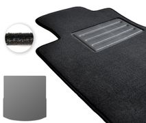 Двошарові килимки Optimal для Ford Galaxy (mkIII)(5 мест)(багажник) 2015-2022 - Фото 1