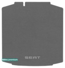 Двошарові килимки Sotra Premium Grey для Seat Toledo (mkIV)(багажник) 2012-2019