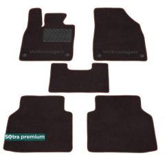 Двошарові килимки Sotra Premium Chocolate для Volkswagen ID.4 (mkI) 2020→