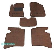 Двошарові килимки Sotra Premium Chocolate для Geely GC6 (mkI) 2011-2018 - Фото 1