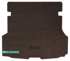 Двухслойные коврики Sotra Premium Chocolate для BMW 4-series (F36)(гран купе)(багажник) 2013-2020