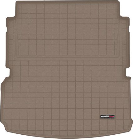 Коврик Weathertech Beige для Jeep Grand Cherokee (mkV)(WL)(long)(trunk behind 2 row) 2021-> - Фото 1