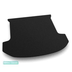Двошарові килимки Sotra Classic Black для Chery Tiggo 8 (mkI)(5 місць)(багажник) 2018→