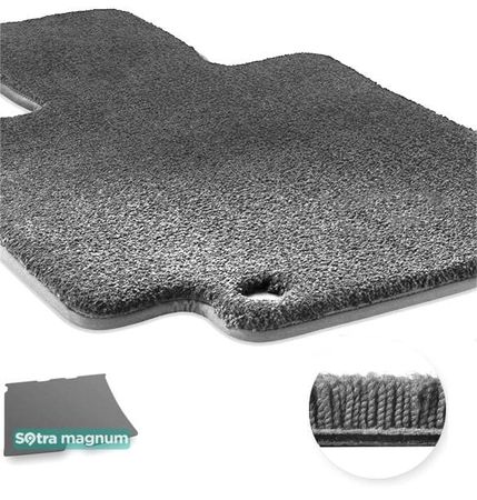 Двошарові килимки Sotra Magnum Grey для Citroen Nemo (mkI)(пасажирський)(багажник) 2008-2017 - Фото 1