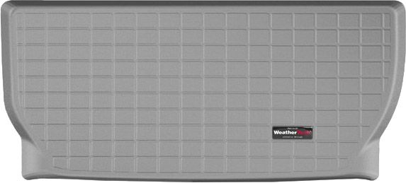 Коврик Weathertech Grey для Chevrolet Traverse; Buick Enclave (mkI)(trunk behind 3 row) 2008-2017 - Фото 1