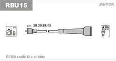 Дроти запалювання Janmor RBU15 для Renault Laguna 1.8 (F3P 670) / Megane 2.0 16V (F7R 710 / F7R 714)