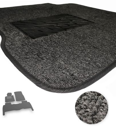 Текстильні килимки Pro-Eco Graphite для Lexus LX (mkIII)(J200)(1-2 ряд) 2016-2021 - Фото 1
