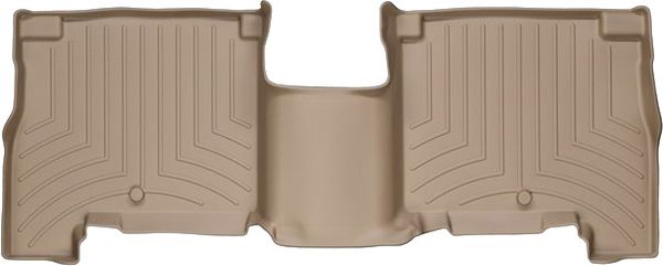 Килимки WeatherTech Beige для Hyundai Santa Fe (mkII)(2 row) 2006-2012 - Фото 1