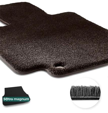 Двошарові килимки Sotra Magnum Black для Ford Mondeo (mkIII)(універсал)(багажник) 2000-2007 - Фото 1