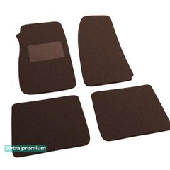Двошарові килимки Sotra Premium Chocolate для Ford Mustang (mkIV) 1995-2004