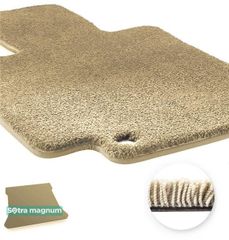 Двошарові килимки Sotra Magnum Beige для Ford Tourneo Connect (mkI)(L2)(багажник) 2002-2013