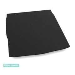 Двухслойные коврики Sotra Classic Black для Citroen C5 (mkII)(седан)(багажник) 2008-2017
