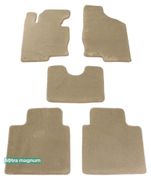 Двошарові килимки Sotra Magnum Beige для Hyundai Grandeur (mkV) 2011-2017 - Фото 2