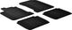 Гумові килимки Gledring для Renault Latitude (mkI) 2011-2015 АКПП