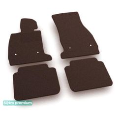 Двошарові килимки Sotra Premium Chocolate для BMW 8-series (G16; F93)(гран купе) 2018→