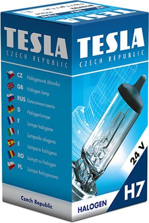 Автомобільна лампа Tesla B10702 тип H7 (24V; 70W; PX26d) - Фото 3