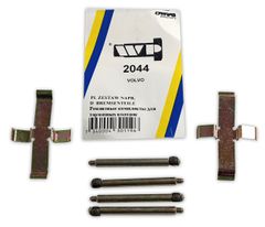 Ремкомплект передніх гальмівних колодок WP (Carrab) 2044 для Volvo 142, 144, 145, 164, 240, крос-код за Quick Brake 911