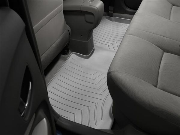 Коврики Weathertech Grey для Toyota Yaris (US)(sedan)(mkII)(with heating vens under front seats) 2005-2011 - Фото 3