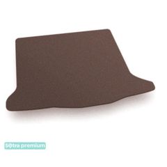 Двошарові килимки Sotra Premium Chocolate для Renault Sandero (mkII)(багажник) 2012-2020