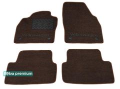 Двошарові килимки Sotra Premium Chocolate для Volkswagen Polo (mkVI)(хетчбек) 2017→