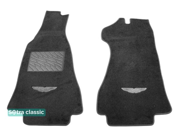 Двошарові килимки Sotra Classic Grey для Aston Martin DB9 (mkI) 2004-2016 - Фото 1