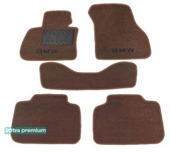 Двошарові килимки Sotra Premium Chocolate для BMW X1 (F48) 2015-2022 / X2 (F39) 2017→