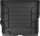 Резиновый коврик в багажник Frogum Pro-Line для Opel Zafira (mkI)(A)(7 мест) 1999-2005 (сложенный 3 ряд)(багажник)