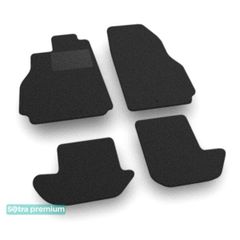 Двошарові килимки Sotra Premium Black для Nissan GT-R (R35) 2007-2022