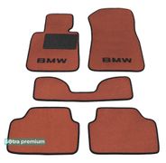 Двошарові килимки Sotra Premium Terracotta для BMW 1-series (E81; E82; E87; E88) 2004-2011 - Фото 1