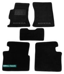 Двухслойные коврики Sotra Classic Black для Honda Accord (mkVI)(CG/CH) 1999-2002 (EU)
