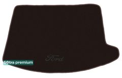 Двошарові килимки Sotra Premium Chocolate для Ford Kuga (mkII)(нижній рівень)(багажник) 2012-2020 - Фото 1