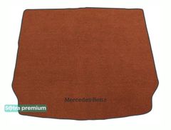 Двошарові килимки Sotra Premium Terracotta для Mercedes-Benz GLC-Class (С253)(купе)(гібрид)(багажник) 2017-2022