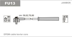 Дроти запалювання Janmor FU13 для Ford Escort 1.4 (F6F / F6G / F6B / F6D / FUC / FUA / FUAA / FUH) / 1.4