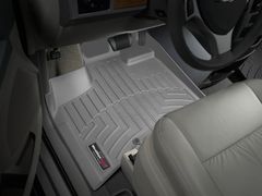 Коврики Weathertech Grey для Dodge / Chrysler Grand Caravan (mkV); Volkswagen Routan (mkI)(1-2 row)(2 row bucket Swivel & Go seats) 2008-2014 - Фото 2
