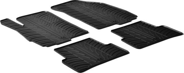 Гумові килимки Gledring для Chevrolet Aveo (mkII) 2011-2020 - Фото 1